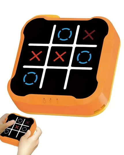 Children Electronic Toys Tic Tac Toe Board Games Montessori Puzzle Table Game Portable Travel Games for Kids Adult