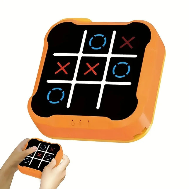 Children Electronic Toys Tic Tac Toe Board Games Montessori Puzzle Table Game Portable Travel Games for Kids Adult