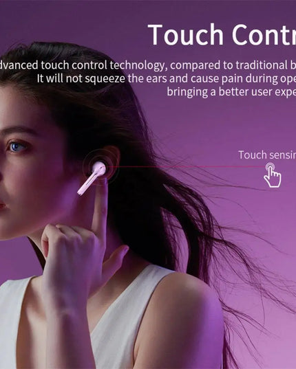 Original XIAOMI J18 Headset Wireless Earphones Bluetooth Headphones Sport Game TWS Earbuds In Ear With Mic Touch True For Stereo