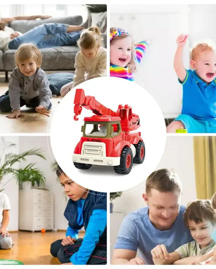 Toy Construction Vehicles Creative Inertia Car Toy Construction Trucks Multipurpose Construction Vehicle Toys Construction