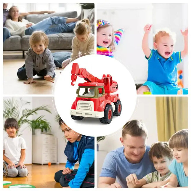 Toy Construction Vehicles Creative Inertia Car Toy Construction Trucks Multipurpose Construction Vehicle Toys Construction