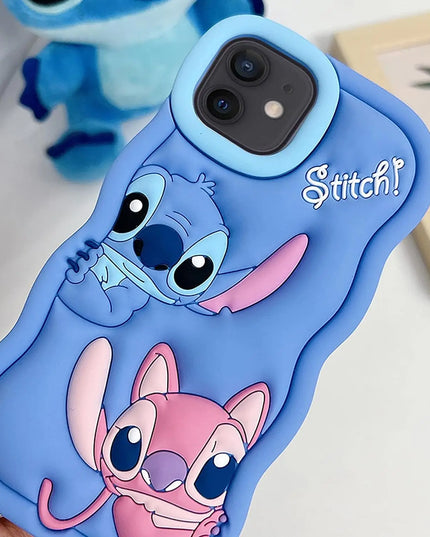 Silicone Wave Stitch Soft Cover Case For iPhone 16 15 14 13 12 11 Pro Plus mini Max Xs XR 6 7 8 SE