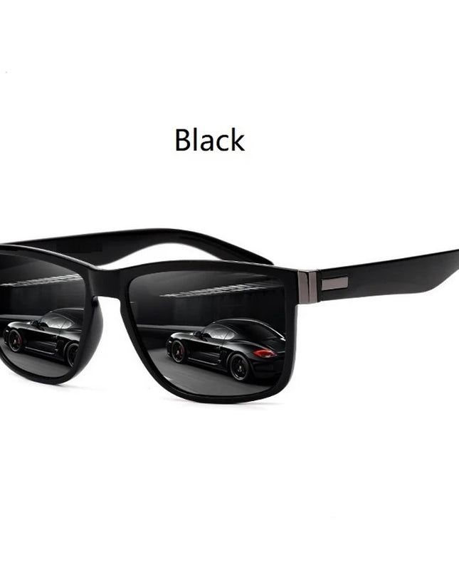 4 PCS Fashion Vintage Pattern Square Sunglasses Men Women Fishing Driving Man Luxury Brand Designer Sun Glasses UV400 Eyewear ﻿