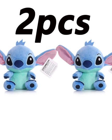 12cm 20cm 25cm Stitch Stuffed Plush Models Cartoon Stuffed Plush Dolls Anime Plush Baby Toys Kawaii Kids Birthday Gift