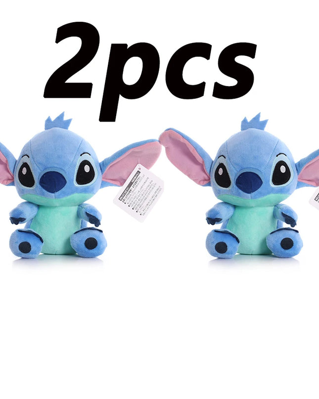 12cm 20cm 25cm Stitch Stuffed Plush Models Cartoon Stuffed Plush Dolls Anime Plush Baby Toys Kawaii Kids Birthday Gift