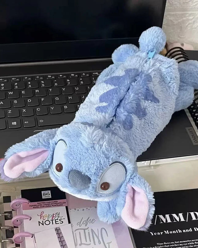 Stitch Pencil Case Multifunctional High-capacity Portable Storage Bag Fashion Cute Pencil Case Stationery Children's Gift