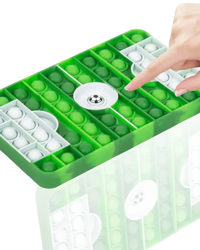 Big Pop Bubble Sensory Fidget Toy for Boys Kids Soccer Field Pop Stress Relief Fidget Popper Toy for Kids Autism ADHD Anxiety
