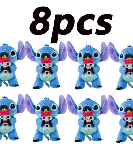 12cm 20cm 25cm Stitch Stuffed Plush Models Cartoon Stuffed Plush Dolls Anime Plush Baby Toys Kawaii Kids Birthday Gift