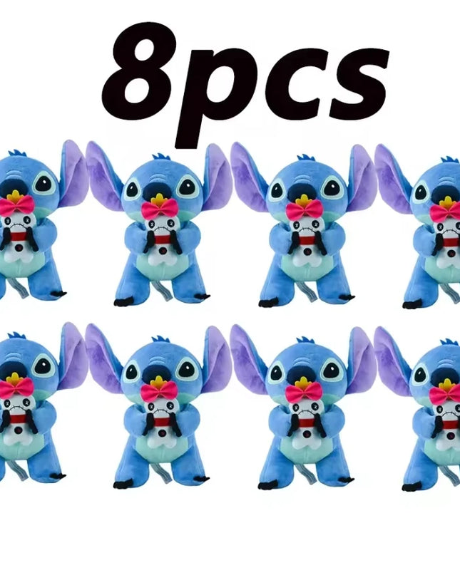 12cm 20cm 25cm Stitch Stuffed Plush Models Cartoon Stuffed Plush Dolls Anime Plush Baby Toys Kawaii Kids Birthday Gift