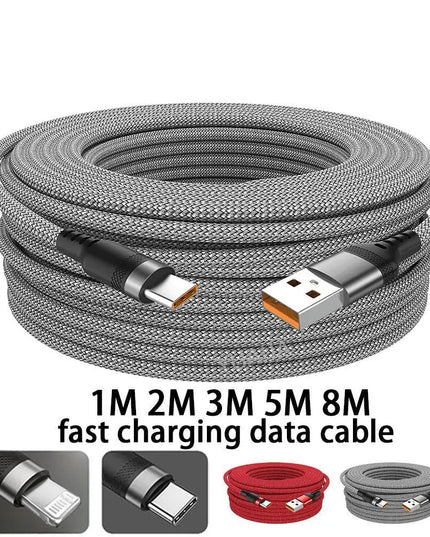 USB TYPE C Fast Charge Cable Android Micro USB line USB to LIGHTNING Extend Charging Cable for iPhone 14 Xiaomi OnePlus Samsung