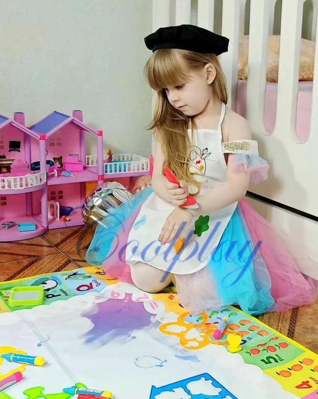 Magic Water Drawing Mat Coloring Doodle Mat with Magic Pens Educational Toys  Painting Board Montessori Toys for Kids Gifts