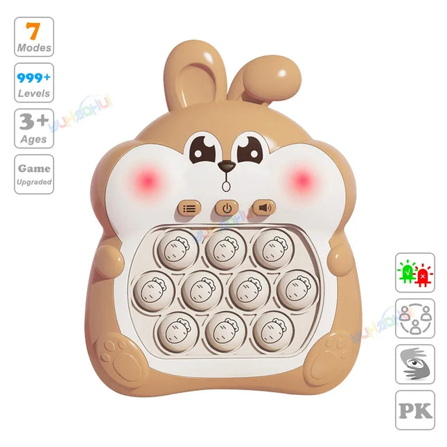 Quickly Pop Push Fidget Toys for Children Aged 3-12 To Play Puzzle Games with Sensory Toys for Relaxation and Stress Relief Gift