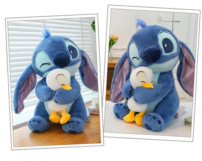 30/45cm  Stitch Plush Toy - Cute Lilo & Stitch Doll,Kawaii Donald Duck Stuffed Animal,Soft Birthday Gift for Kids Children