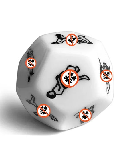 12 Sides Sex Toys for Couples Funny Sex Dice Adult Game Erotic Love Sexy Posture Foreplay Lovers Humour Game Toy Romantic Party