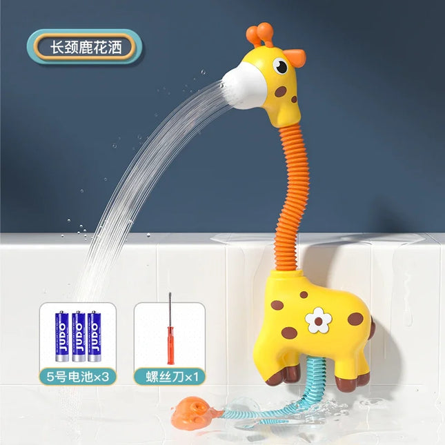 Baby Children's bath toys Water play toys Boys Girls bathing fun Electric water play artifact  Fun shower toy