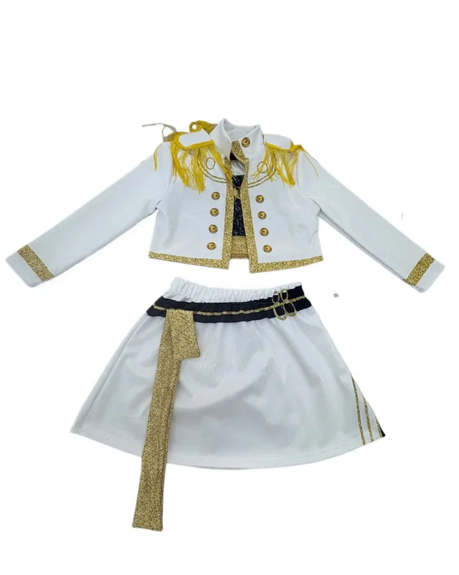 New Kids K-pop Demon Hunters Cosplay Mira Rumi Zoey Costume Girls Uniform Halloween Party 3D Printed Disguise Party Costumes