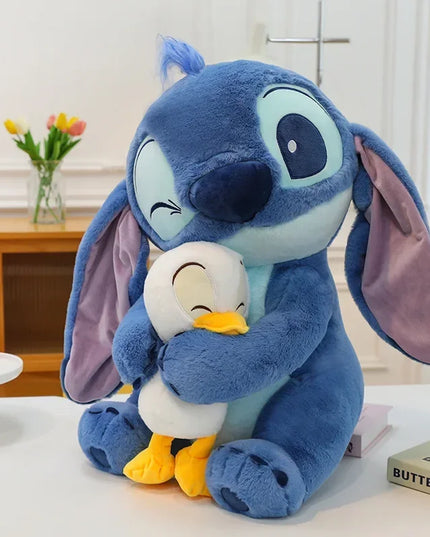 30/45cm  Stitch Plush Toy - Cute Lilo & Stitch Doll,Kawaii Donald Duck Stuffed Animal,Soft Birthday Gift for Kids Children