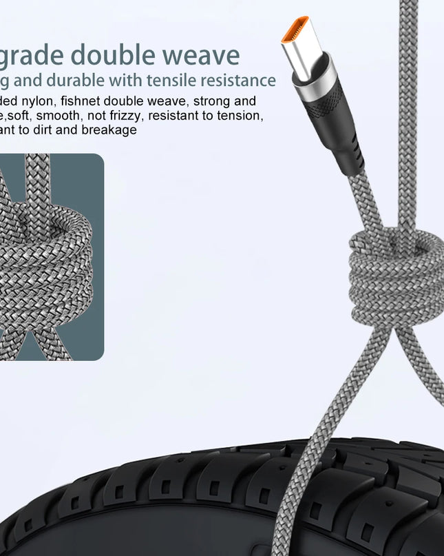 USB TYPE C Fast Charge Cable Android Micro USB line USB to LIGHTNING Extend Charging Cable for iPhone 14 Xiaomi OnePlus Samsung