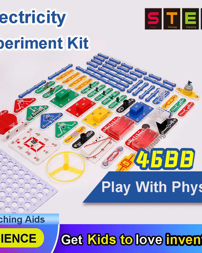 Circuit Electronic Exploration Toys for Kids tecnología Physic Education Learning Children Stem Toys Gifts Science Kits For Kids