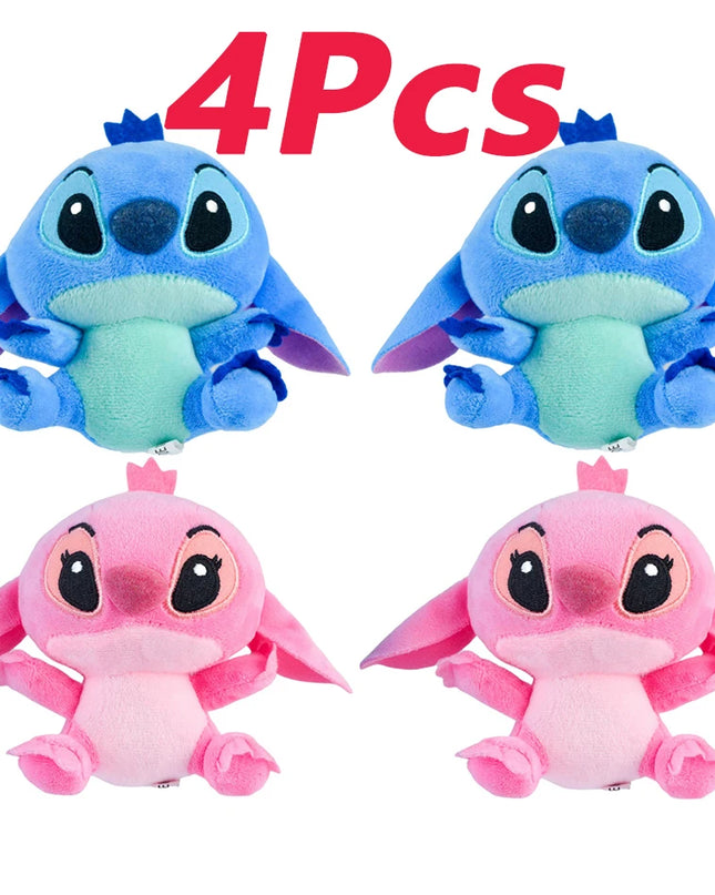 12cm 20cm 25cm Stitch Stuffed Plush Models Cartoon Stuffed Plush Dolls Anime Plush Baby Toys Kawaii Kids Birthday Gift