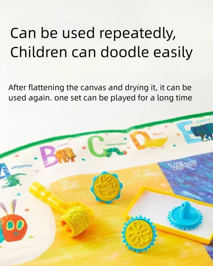 Magic Water Drawing Mat Extra Large Water Doodle Toy Set Painting Board Children Educational Toys Gift for Kids Multiple Size