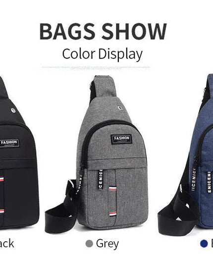 Men's Waterproof Large Capacity Fanny Pack, Adjustable Strap For Outdoor Activities, Travel Running, Hiking, And Cycling