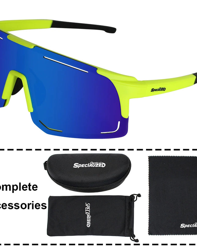 Cycling Sunglasses Men Women Mountain Bike Road Eyewear Bicycle Riding Outdoor Sports Glasses Hiking Running Baseball Goggles