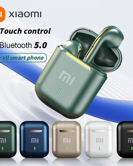 Original XIAOMI J18 Headset Wireless Earphones Bluetooth Headphones Sport Game TWS Earbuds In Ear With Mic Touch True For Stereo
