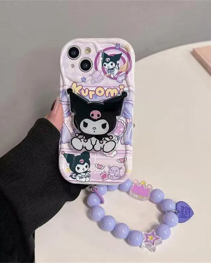 Kuromi Hello Kitty Phone Case For Samsung Galaxy A55 A16 A05 A05S A06 A52 A32 A72 A13 A31 A51 A71 A04E A04 A50 A30 A21S A22 A23
