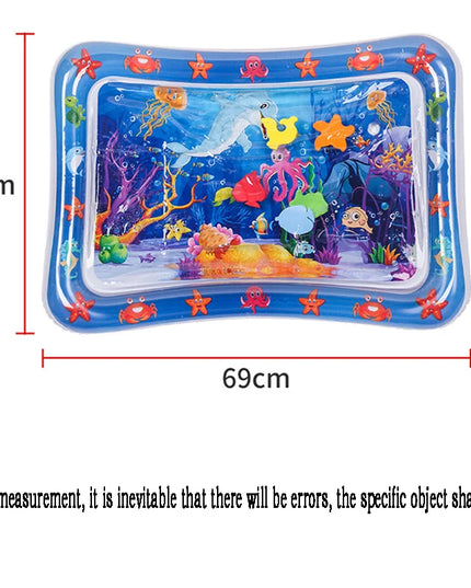Water Mat for Babies Inflatable Activity Center, Baby Water Mat for 3 6 9 12 Months Infants Baby Toys for Toddlers, Promote Bab