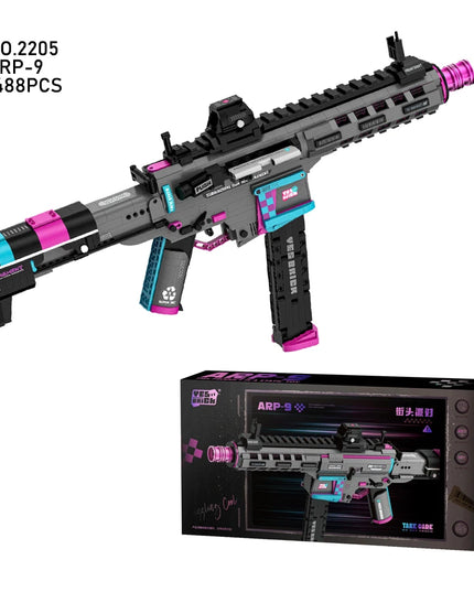 Cool Toy Guns Building Blocks Models Gun Military Weapon Simulated Shooting Plastic Mini Bricks Assembly Toys Boys Gifts