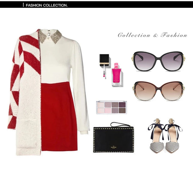 Sunglasses Women UV Blocking Textured Sunglasses Gradient Black Outdoor Sunglasses Oculos Sol Feminino