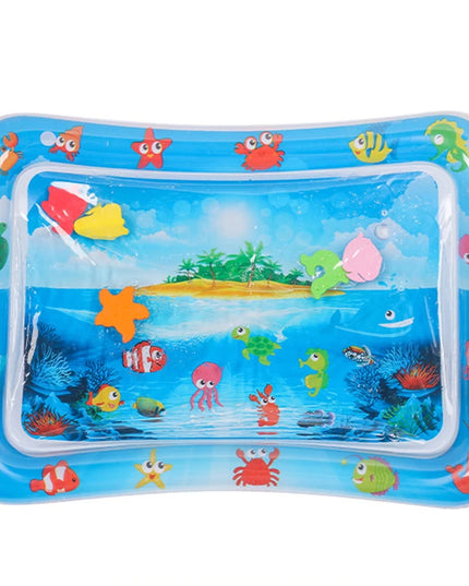 Water Mat for Babies Inflatable Activity Center, Baby Water Mat for 3 6 9 12 Months Infants Baby Toys for Toddlers, Promote Bab