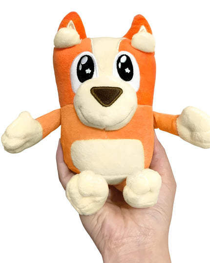 20/30CM Bluey And Bingo Plush Dolls Shining Star Eye Bluey Bingo Anime Plush Stuffed Toys Birthday Christmas Gift For Children