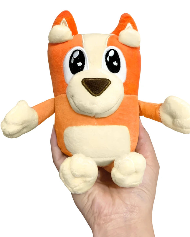 20/30CM Bluey And Bingo Plush Dolls Shining Star Eye Bluey Bingo Anime Plush Stuffed Toys Birthday Christmas Gift For Children