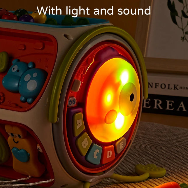 Montessori Sensory Toys for Children Cognitive Development Games with Color Sorting and Shape Learning Activities 3 Years Gifts