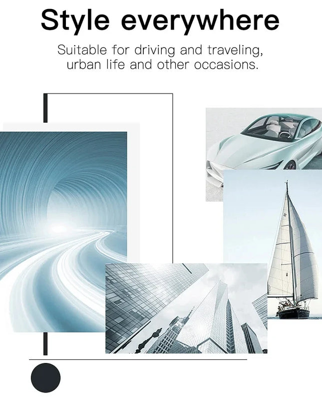 Sunglasses Men Women Vintage Oversize Trendy Square Gradient Shades Sun Glasses 2023 Luxury Brand Design Fashion UV400 Eyewear