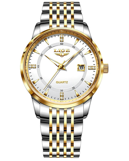 LIGE New Waterproof Watches Women Fashion Women's Bracelet Watch Top Brand Luxury Date Quartz Watch for Women Relogio Feminino