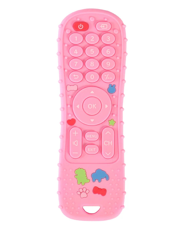 Teether remote control children's silicone toys Montessori philosophy sensory boys girls gift