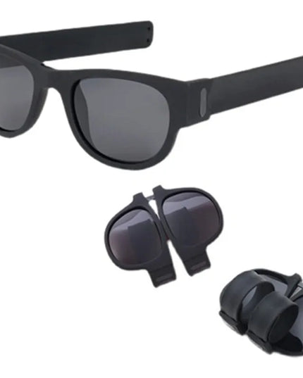 New Folding Snap Ring Riding Sunglasses Sunglasses Sunglasses for Men Sunglasses Folding Bracelet SunGlasses UV400