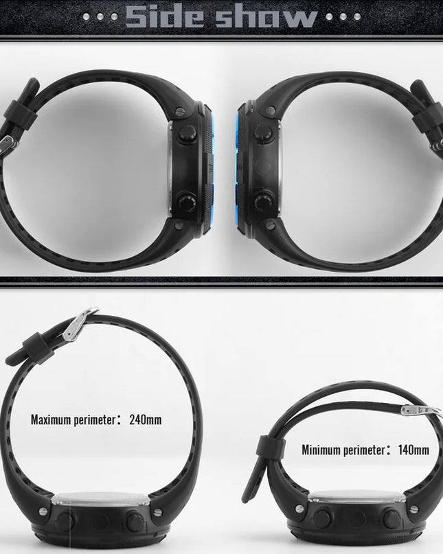 Electronic Watch For Mens Military Sports Watches Luminous Multifunction LED Digital Wristwatch for man kids Boy Student Teen