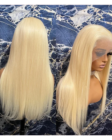 613 Blonde 360 Full Lace Wig Human Hair Pre Plucked Hd 13x4 13x6 Lace Front Wig Blonde Brazilian Straight Frontal Wigs For Women