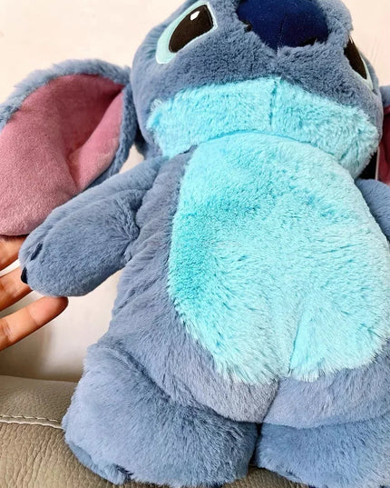 Stitch Angel Lotso peluche a mano bottiglia calda bottiglie di acqua calda inverno portatile borsa a mano calda