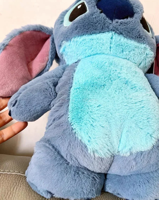Stitch Angel Lotso peluche a mano bottiglia calda bottiglie di acqua calda inverno portatile borsa a mano calda