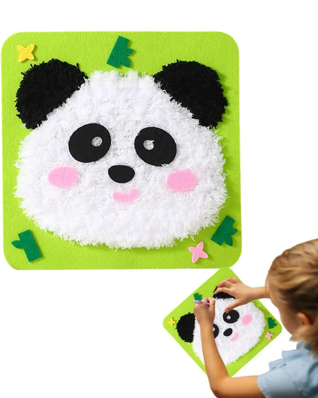 Learn to Sew Toys Cartoon Animals Handmade Dolls Crafting Set Sew Your Own Products Sewing Kits for Kids Learning Education Toys