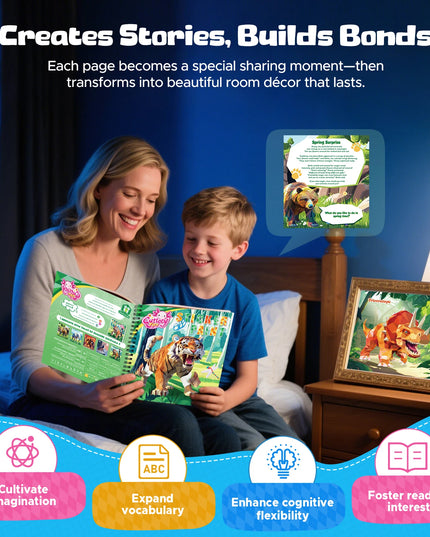 Montessori Sticker Book By Number For Kids Ages 3-8, Educational Busy Puzzle Book With Story, Creative Toys For Toddlers Gift