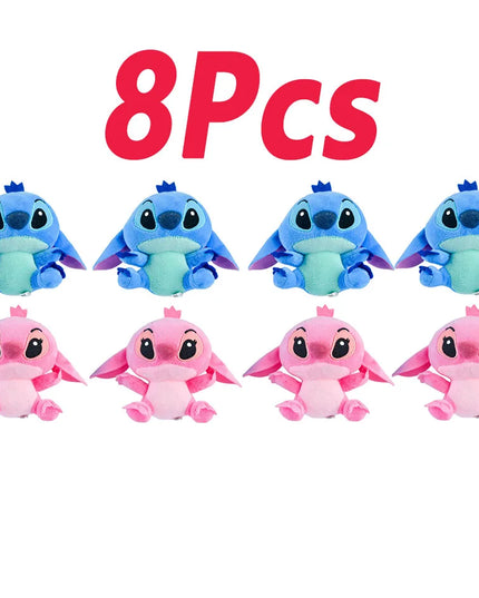 12cm 20cm 25cm Stitch Stuffed Plush Models Cartoon Stuffed Plush Dolls Anime Plush Baby Toys Kawaii Kids Birthday Gift
