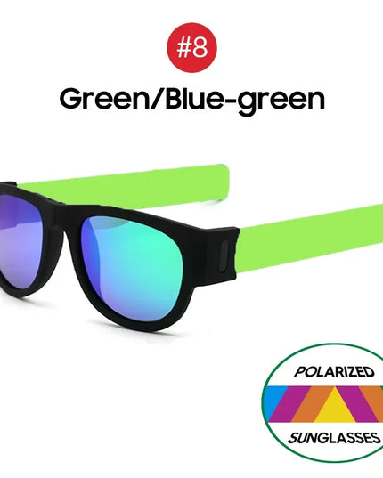 IENJOY Active Sunglasses Foldable Sunglasses Polarized Sunglasses for Men Sports Glasses Driving Cycling Sunglasses Polariod