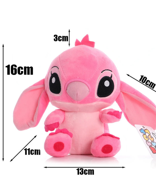 12cm 20cm 25cm Stitch Stuffed Plush Models Cartoon Stuffed Plush Dolls Anime Plush Baby Toys Kawaii Kids Birthday Gift