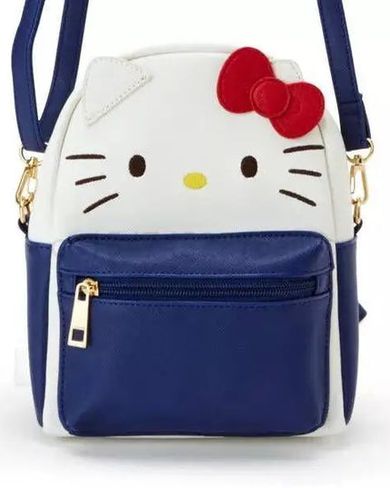 Sanrio Kawaii Hello Kitty Cinnamoroll My Melody Kuromi Pom Pom Purin Backpack Crossbody Messenger Bag Small Schoolbag Y2k Bag